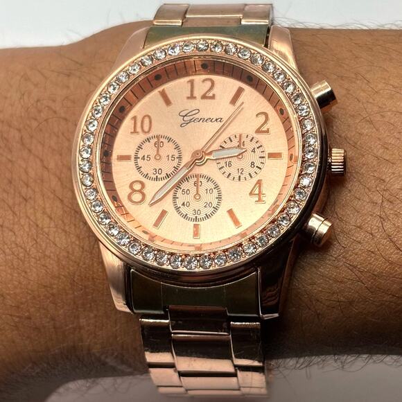 Rose Gold Men's Watch - Picture 1 of 4